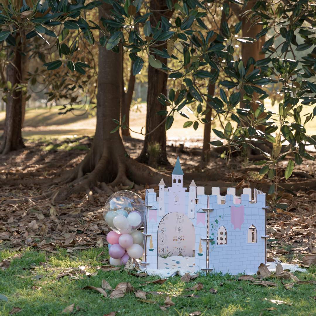 Cardboard play kit princess castle